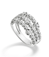 Ringe Golay Dame in Weißgold Diamante 0.29 Ct AMPF003DI - AMPF003DI